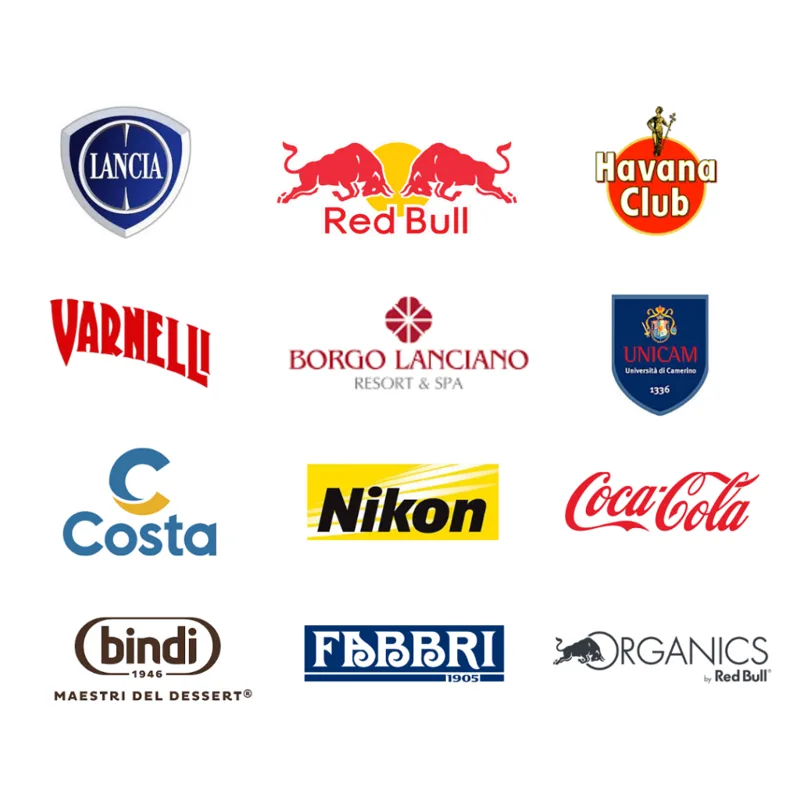 Brand con cui ho collaborato per eventi